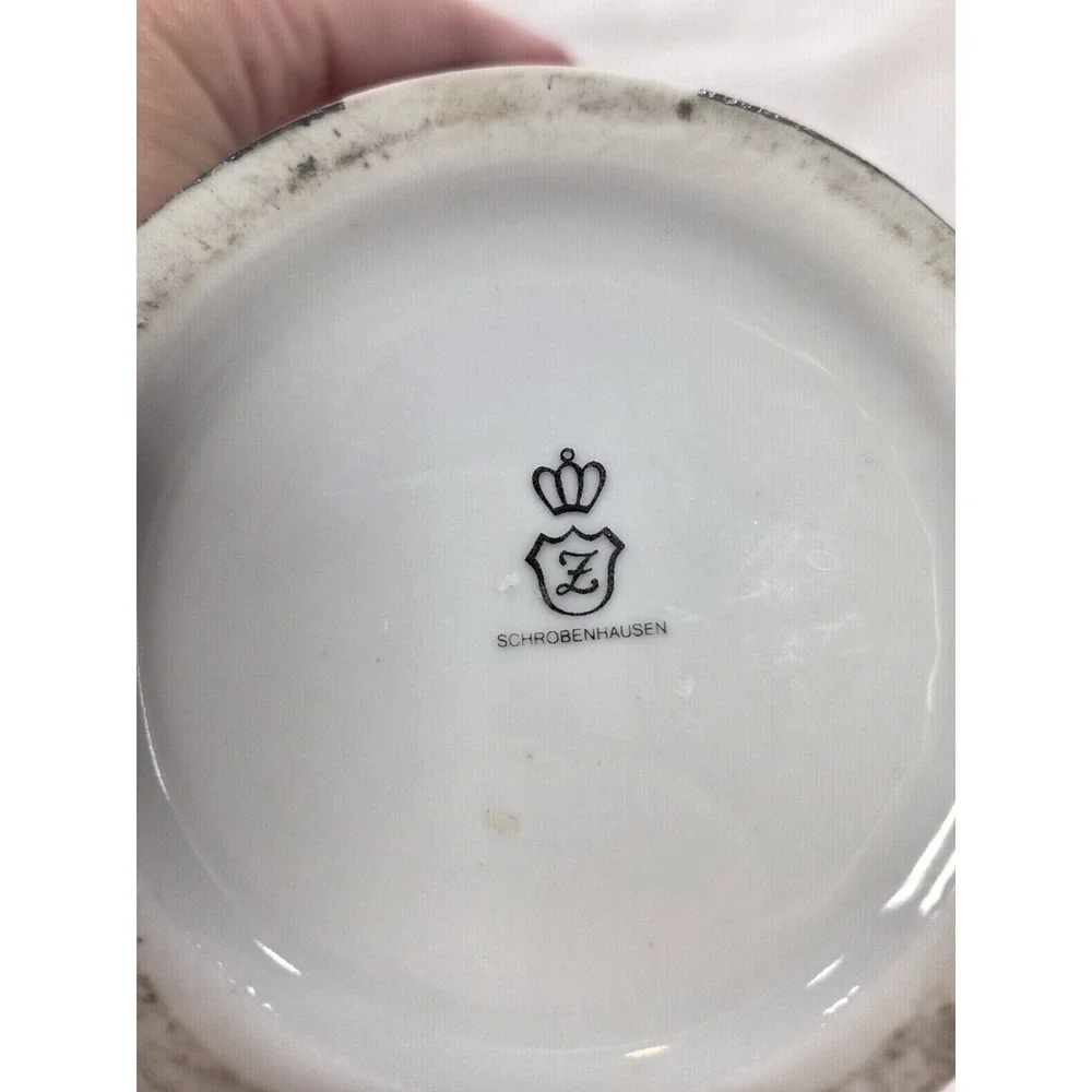 VTG Schrobenhausen German Lidded Stein Breweriana Decorative Artwork Pewter‎ Lid